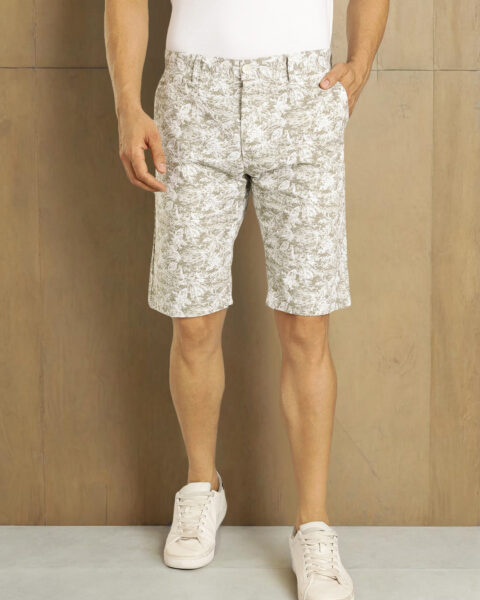 Men Printed Cotton Shorts