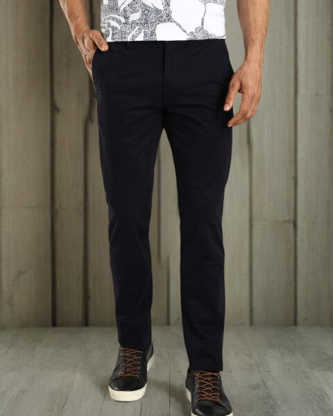 Men Brooklyn Fit Cotton Stretch Trouser