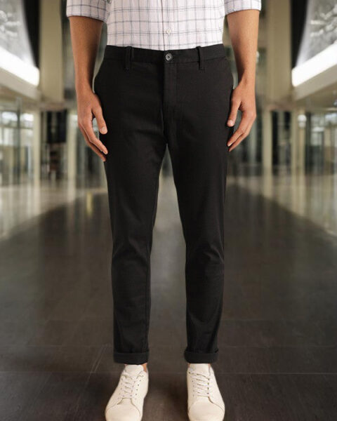 Men Brooklyn Fit Cotton Stretch Trouser