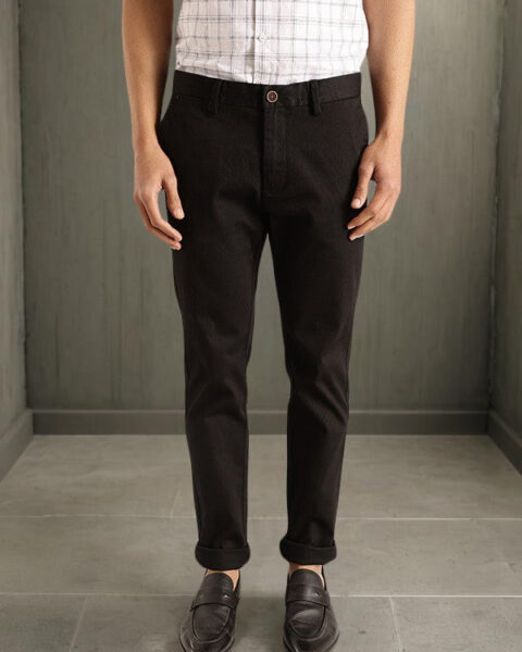 Men Brooklyn Fit Cotton Stretch Trouser