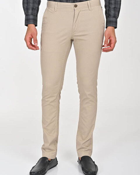 Men Brooklyn Fit Cotton Stretch Trouser