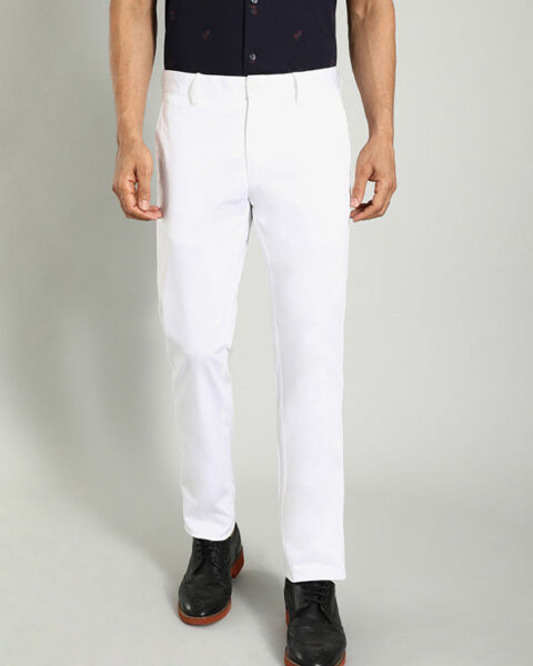 Men Brooklyn Fit Cotton Stretch Trouser