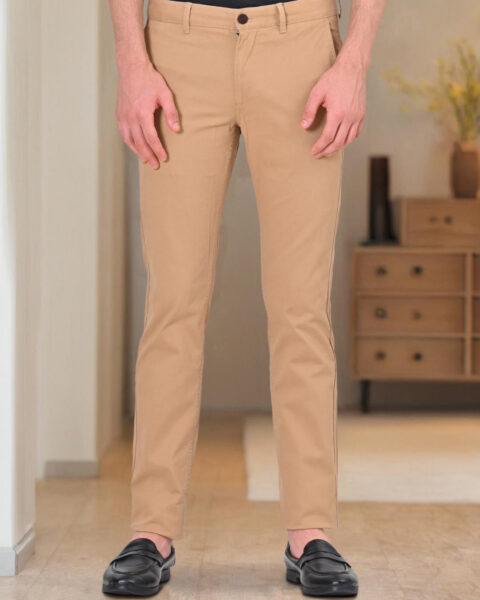 Men Brooklyn Fit Cotton Stretch Trouser