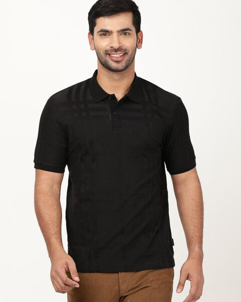 Men Solid Polo T Shirt