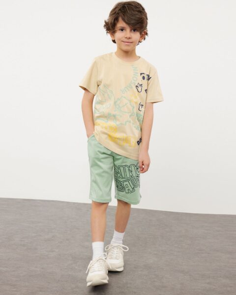 Kids-Boys- Set-Beige