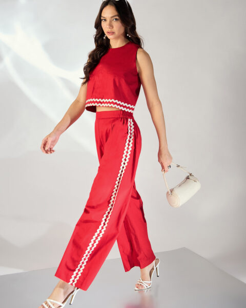 Ric-Rac Cotton Co-ord Set