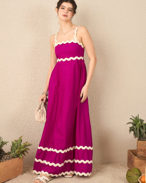 Cotton Ric-Rac Dress